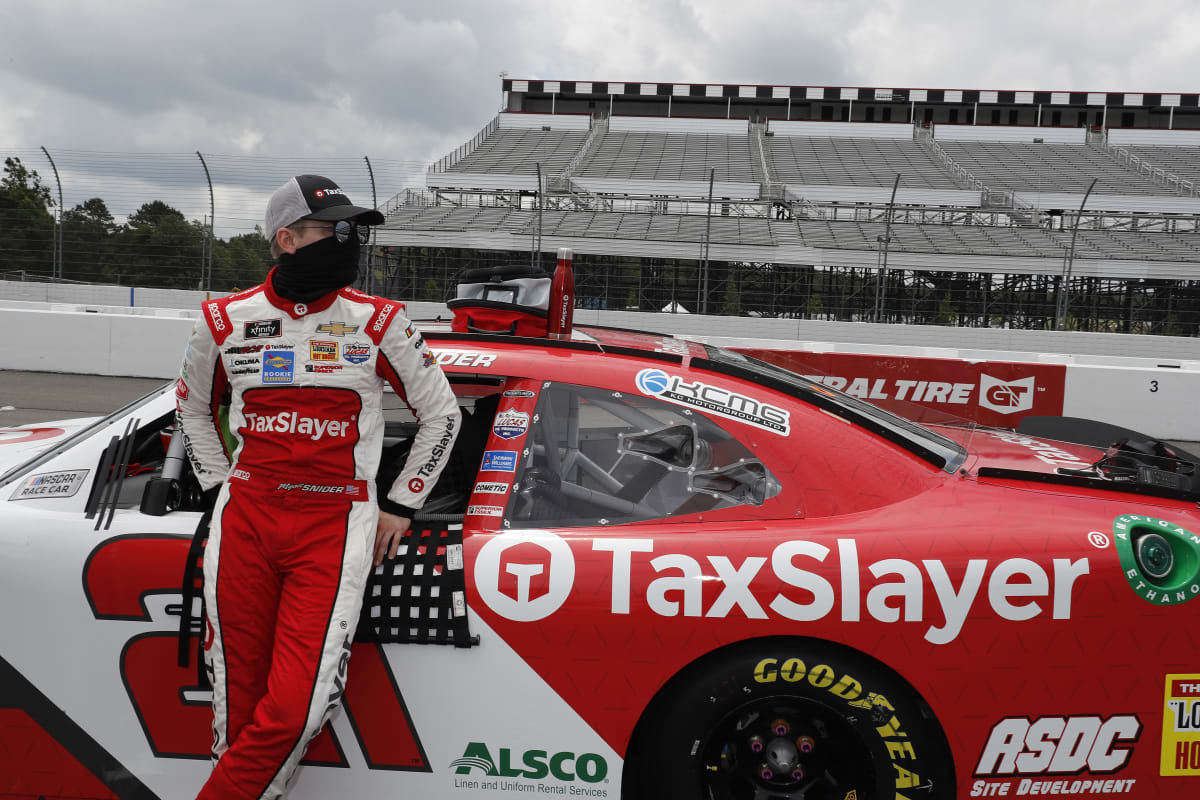 June 28, 2020:   #21: Myatt Snider, Richard Childress Racing, Chevrolet Camaro TaxSlayer  the Pocono Green 225 at Pocono Raceway in Long Pond, PA.  (HHP/Andrew Coppley)