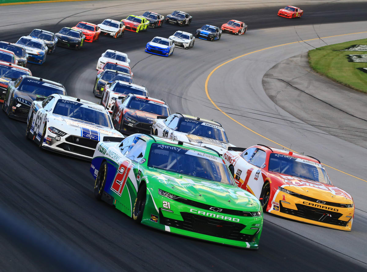 July 10, 2020:  During the Alsco 300 Xfinity series race at Kentucky Speedway in Sparta, KY  (HHP/Jim Fluharty)