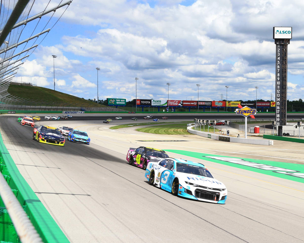 July 12, 2020: During the Quaker State 400 race at Kentucky Speedway in Sparta, KY  (HHP/Jim Fluharty)