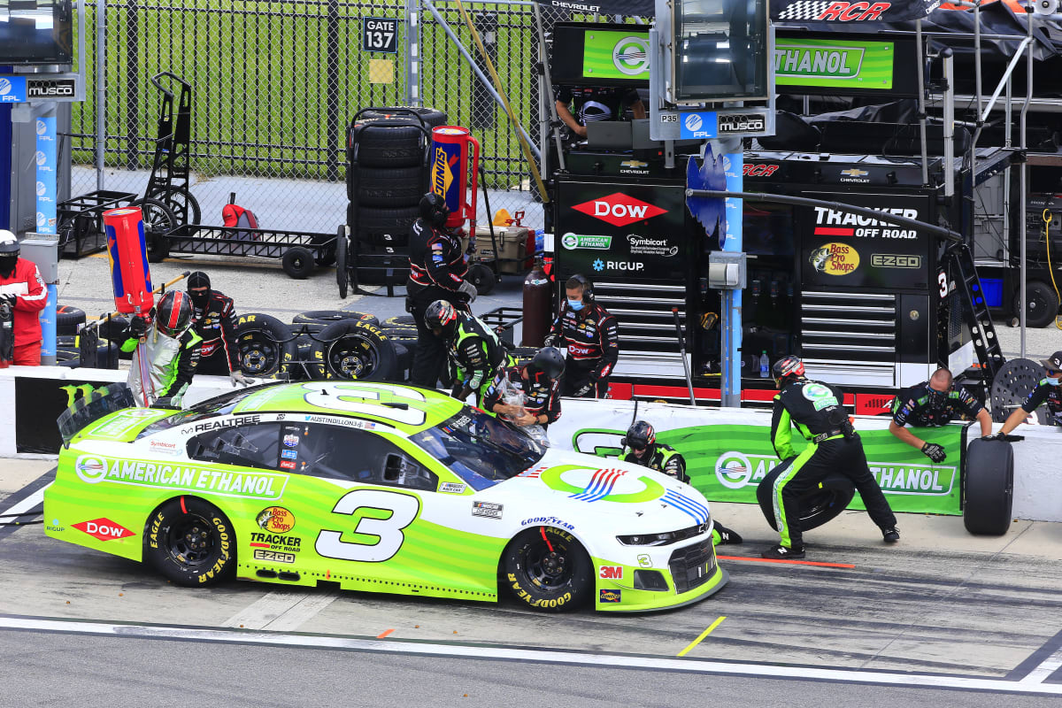 August 16, 2020:  During the Go Bowling 235 NASCAR Cup Series race at Daytona International Speedway in Daytona Beach, FL  (HHP/Jim Fluharty)