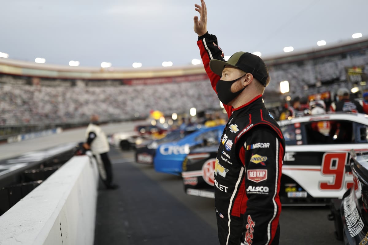 September 19, 2020:                 during the Bass Pro Shops Night Race at Bristol Motor Speedway in Bristol, TN.  ,  .  .   .  (HHP/Andrew Coppley)