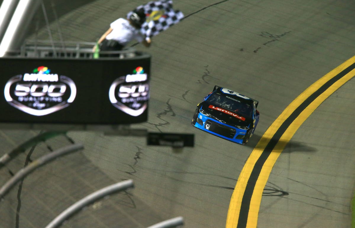 February 10, 2021: During practice and qualifying at Daytona International Speedway in Daytona Beach, FL  (HHP/Jim Fluharty)