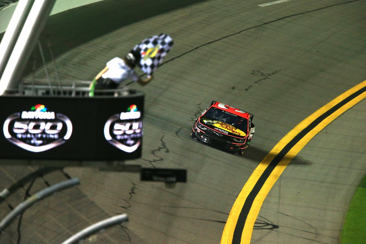 February 10, 2021: During practice and qualifying at Daytona International Speedway in Daytona Beach, FL  (HHP/Jim Fluharty)
