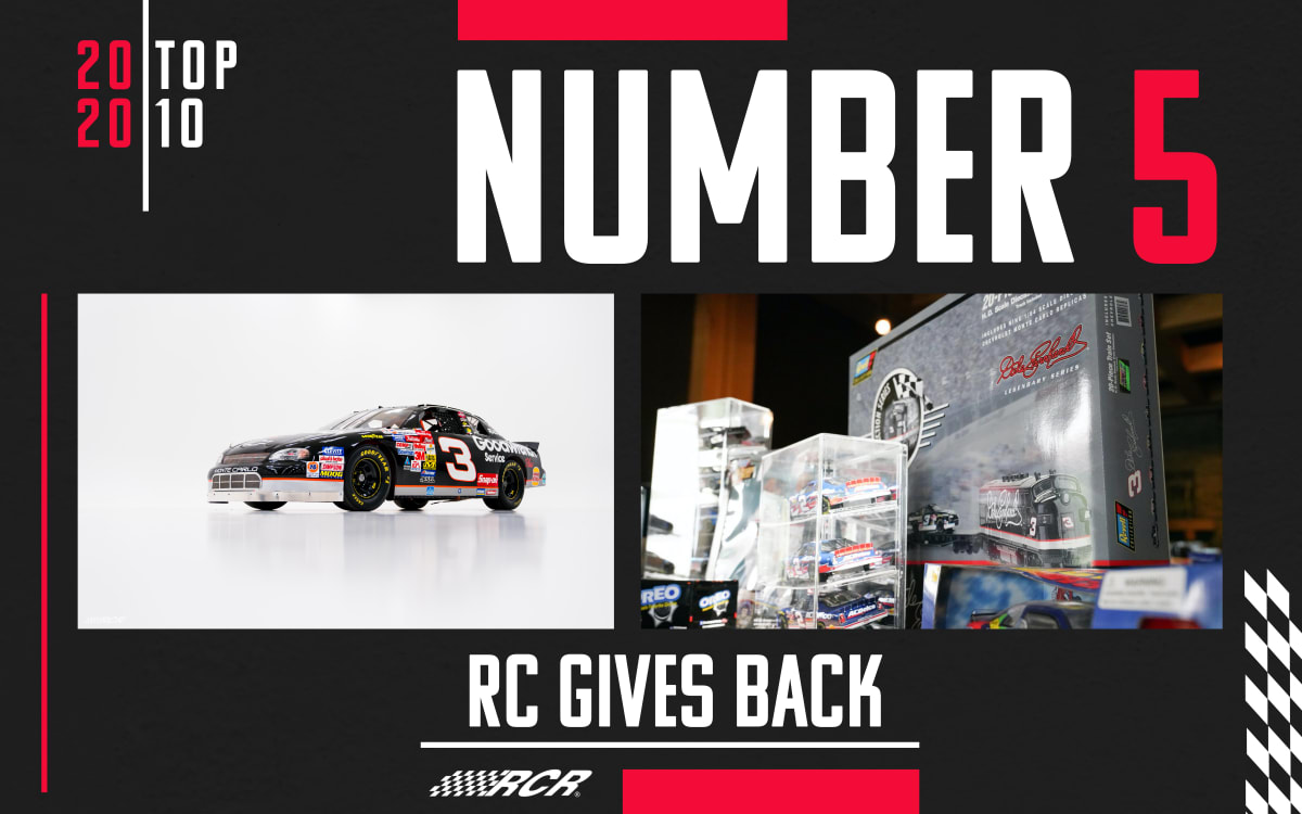 No. 5: RC auctioned off his personal collection of memorabilia which included thousands of rare and hard-to-find items. All proceeds benefited national and local COVID-19 relief efforts.