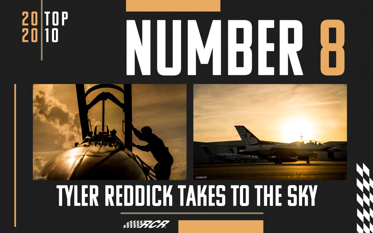 No. 8: In February, Tyler Reddick had the opportunity of a lifetime to fly with the Air Force Thunderbirds before the season kicked off at Daytona International Speedway.