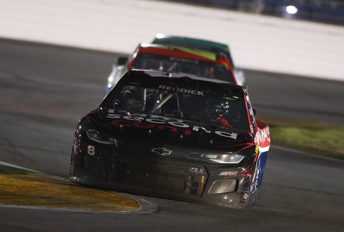 The NASCAR Cup Series teams take to the track for the Busch Clash at Daytona at Daytona Road Course in Daytona Beach, Florida.