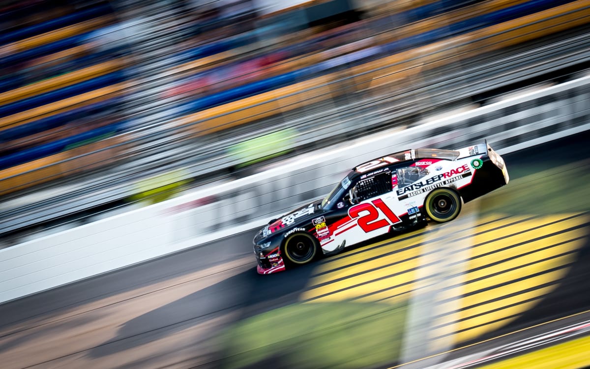 Joe Graf Jr. qualified his No. 21 Eat Sleep Race Chevrolet Camaro 21st for the CircuitCity.com 250.
