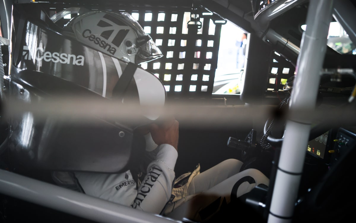 Daniel Hemric locks in for Sunday&apos;s Coke Zero Sugar 400, from which he started in the 24th spot.