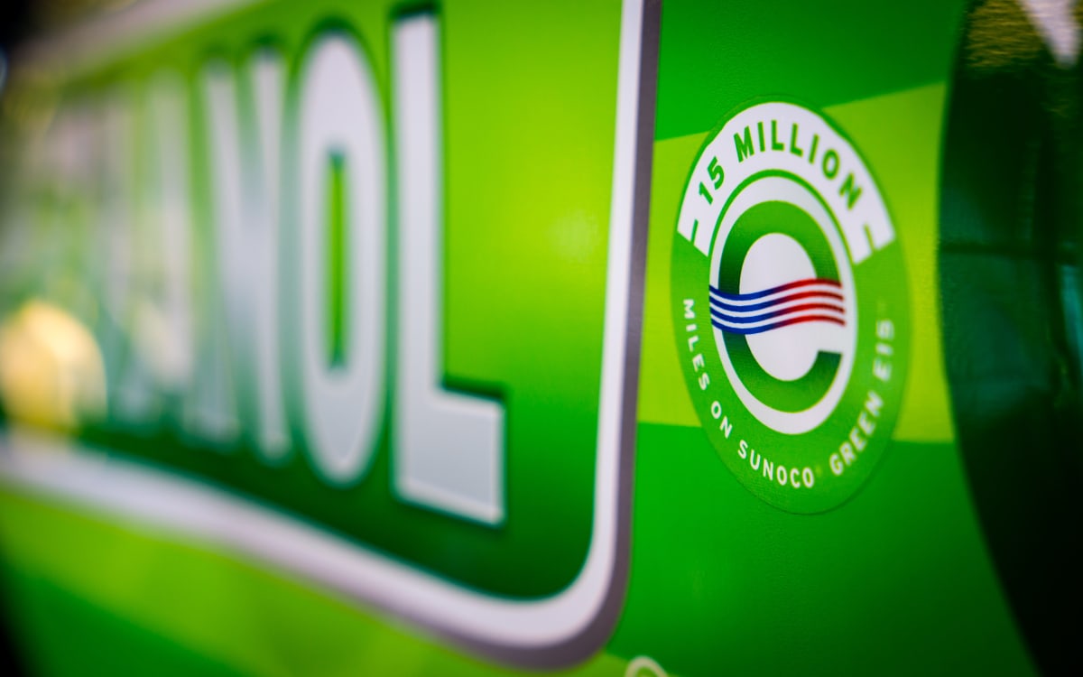 American Ethanol not only was the primary partner on Austin Dillon's No. 3 Chevrolet, they also celebrated 15 million miles run in NASCAR competition this weekend.