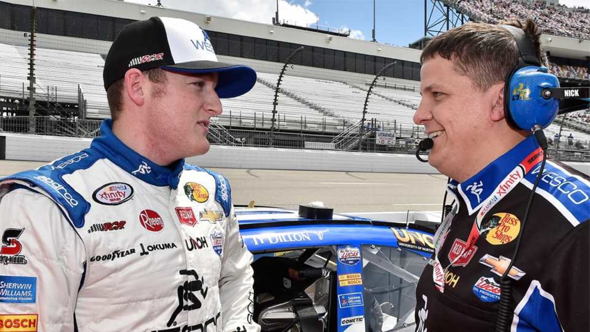 “There was a race this year where I was the interim crew chief, and I got to call the shots during the race. We almost won the race. It was pretty cool.” - Danny Efland