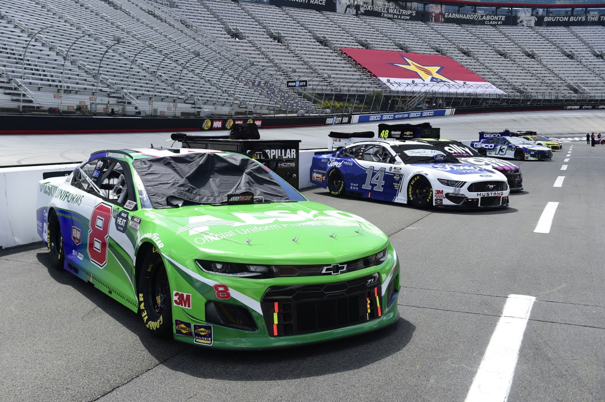BRISTOL, TENNESSEE - MAY 31:  The #8 Alsco Uniforms Chevrolet, driven by  Tyler Reddick, sits on the grid prior to the NASCAR Cup Series Food City presents the Supermarket Heroes 500 at Bristol Motor Speedway on May 31, 2020 in Bristol, Tennessee. (Photo by Jared C. Tilton/Getty Images) | Getty Images