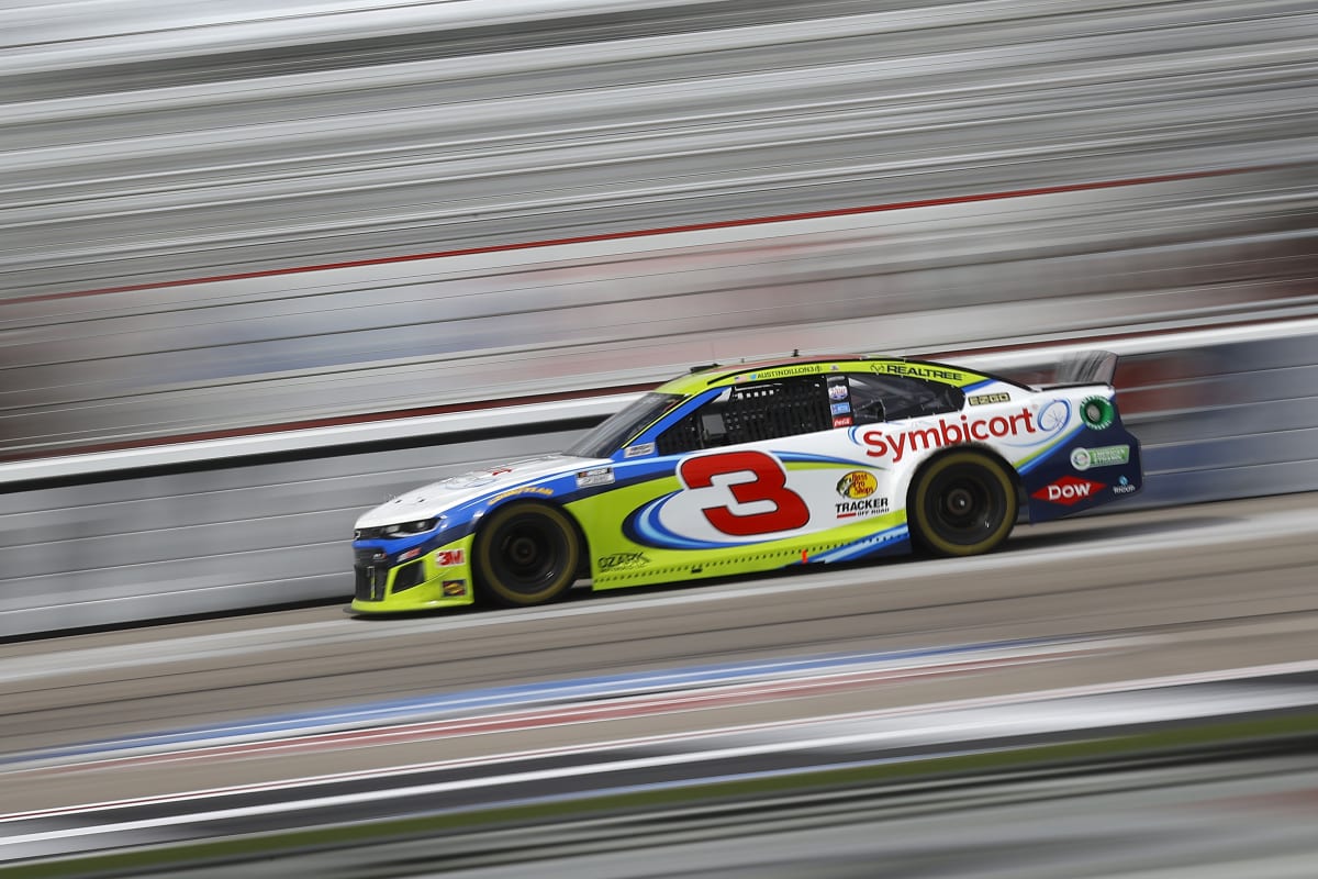 HAMPTON, GEORGIA - JUNE 07: Austin Dillon, driver of the #3 Symbicort Chevrolet, drives during the NASCAR Cup Series Folds of Honor QuikTrip 500 at Atlanta Motor Speedway on June 07, 2020 in Hampton, Georgia. (Photo by Chris Graythen/Getty Images) | Getty Images