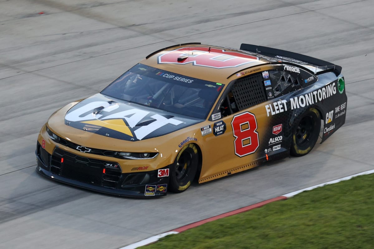 MARTINSVILLE, VIRGINIA - JUNE 10: Tyler Reddick, driver of the #8 Cat Fleet Monitoring Chevrolet, drives during the NASCAR Cup Series Blue-Emu Maximum Pain Relief 500 at Martinsville Speedway on June 10, 2020 in Martinsville, Virginia. (Photo by Rob Carr/Getty Images) | Getty Images