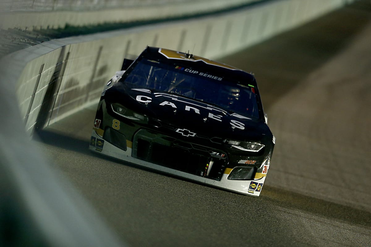 HOMESTEAD, FLORIDA - JUNE 14: Tyler Reddick, driver of the #8 Chevrolet, races during the NASCAR Cup Series Dixie Vodka 400 at Homestead-Miami Speedway on June 14, 2020 in Homestead, Florida. (Photo by Michael Reaves/Getty Images) | Getty Images