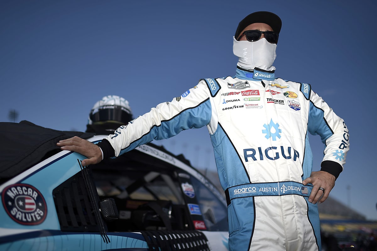 SPARTA, KENTUCKY - JULY 12: Austin Dillon, driver of the #3 RigUp Chevrolet, waits on the grid prior to the NASCAR Cup Series Quaker State 400 Presented by Walmart at Kentucky Speedway on July 12, 2020 in Sparta, Kentucky. (Photo by Jared C. Tilton/Getty Images) | Getty Images