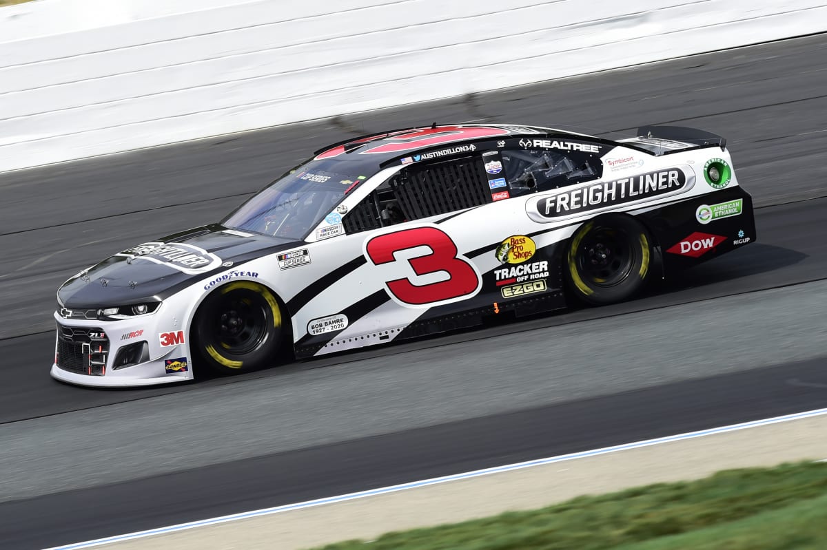 LOUDON, NEW HAMPSHIRE - AUGUST 02: Austin Dillon, driver of the #3 Freightliner Chevrolet, drives during the NASCAR Cup Series Foxwoods Resort Casino 301 at New Hampshire Motor Speedway on August 02, 2020 in Loudon, New Hampshire. (Photo by Jared C. Tilton/Getty Images) | Getty Images