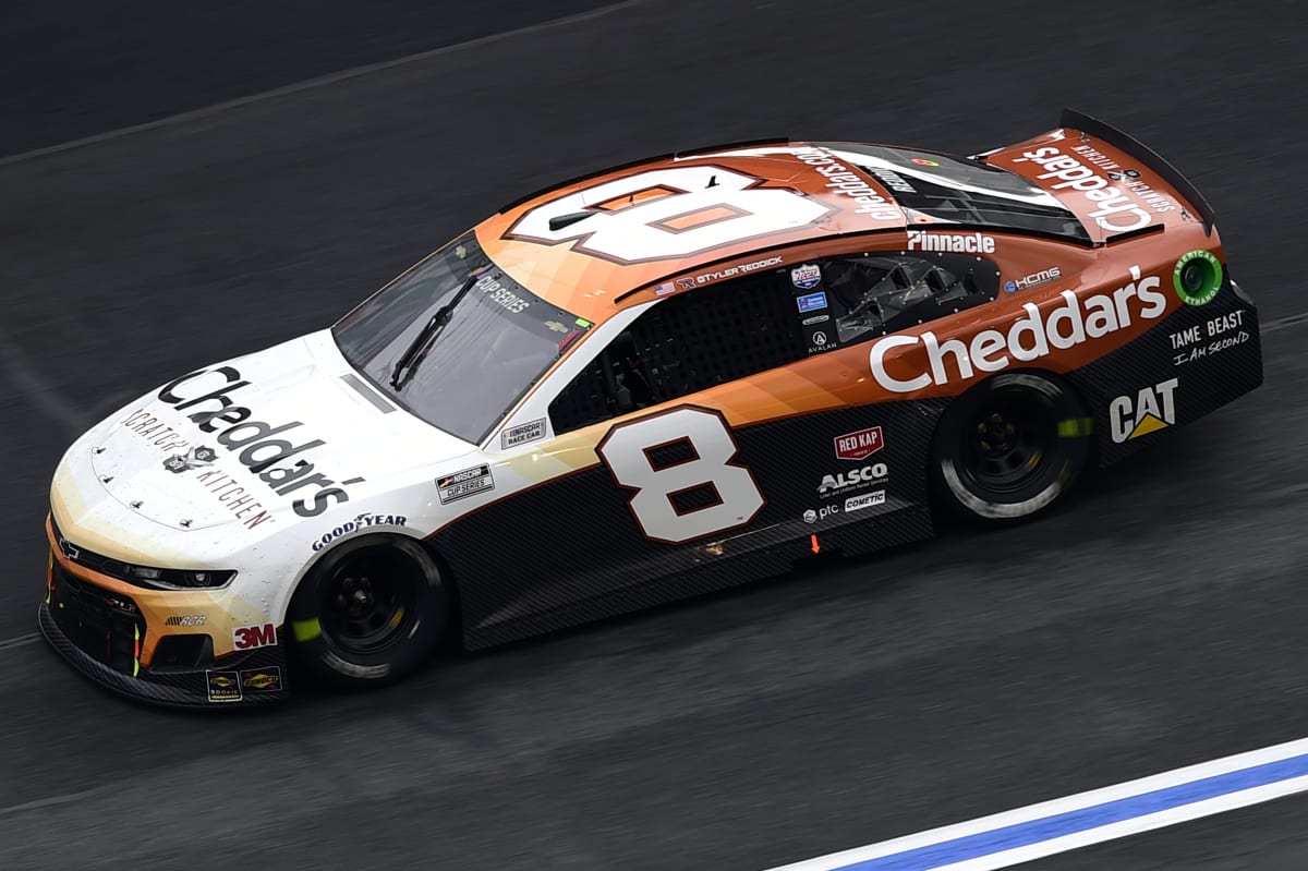 CONCORD, NORTH CAROLINA - OCTOBER 11: Tyler Reddick, driver of the #8 Cheddar's Chevrolet, drives during the NASCAR Cup Series Bank of America ROVAL 400 at Charlotte Motor Speedway on October 11, 2020 in Concord, North Carolina. (Photo by Jared C. Tilton/Getty Images) | Getty Images