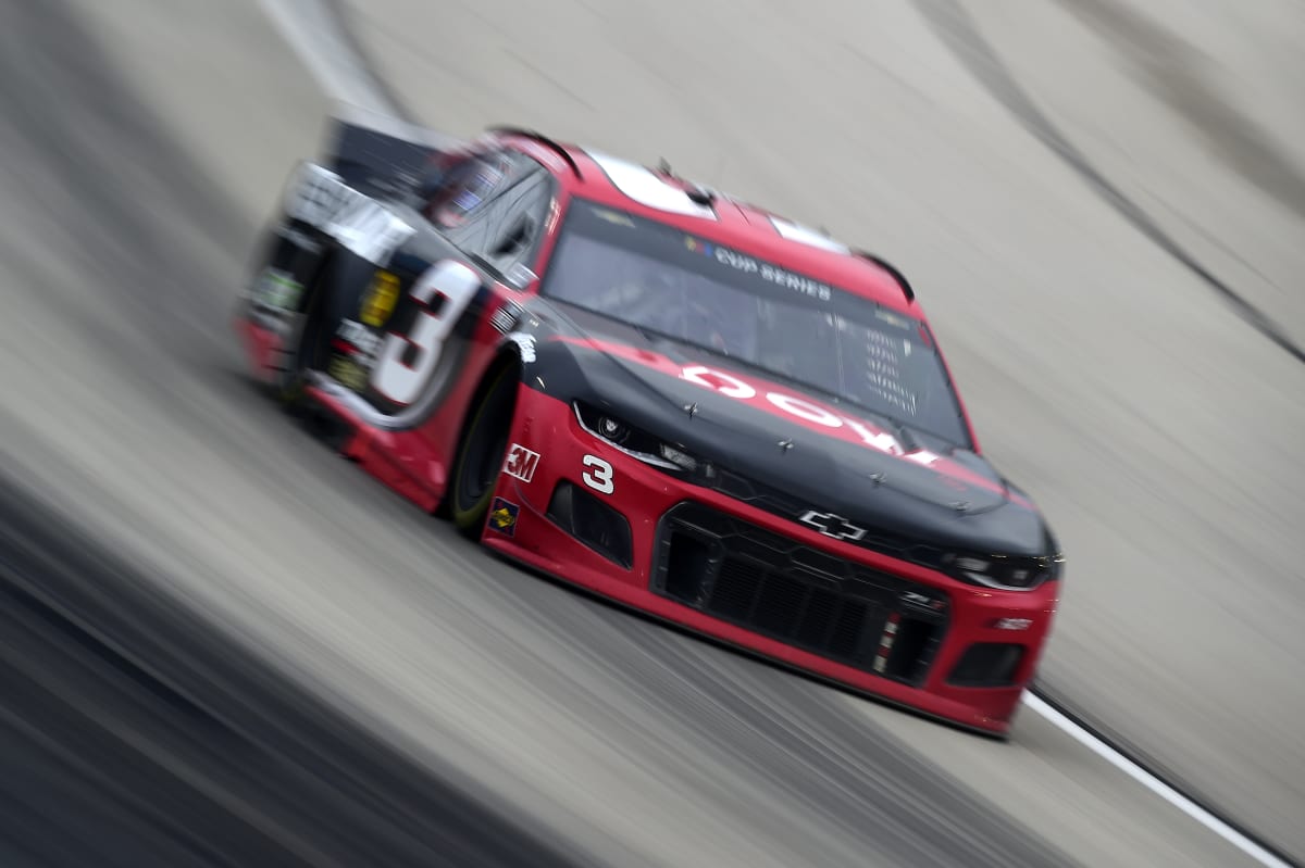 FORT WORTH, TEXAS - OCTOBER 28: Austin Dillon, driver of the #3 DOW Sullair Chevrolet, drives during the NASCAR Cup Series Autotrader EchoPark Automotive 500 at Texas Motor Speedway on October 28, 2020 in Fort Worth, Texas. (Photo by Jared C. Tilton/Getty Images) | Getty Images