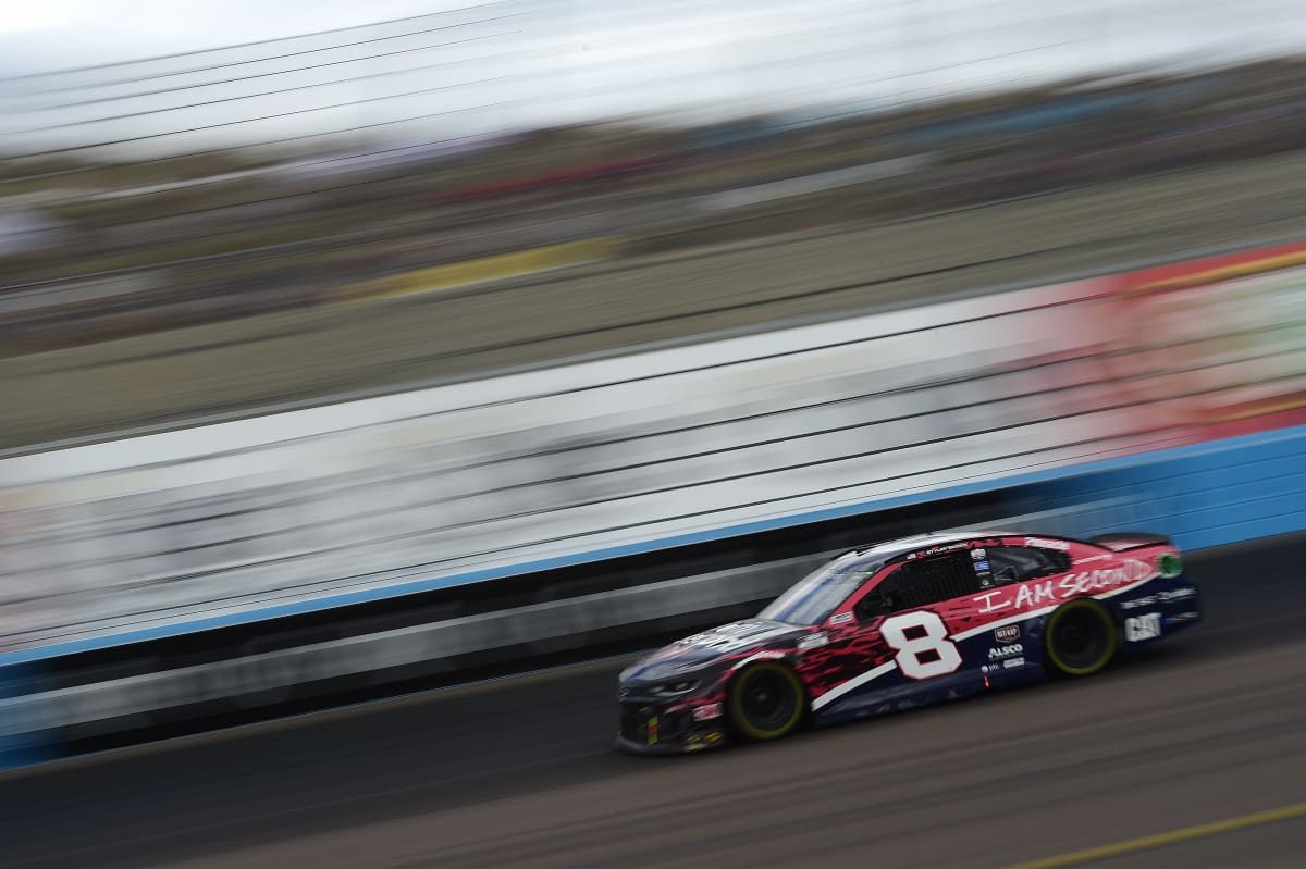 AVONDALE, ARIZONA - NOVEMBER 08: Tyler Reddick, driver of the #8 I Am Second Chevrolet, drives during the NASCAR Cup Series Season Finale 500 at Phoenix Raceway on November 08, 2020 in Avondale, Arizona. (Photo by Jared C. Tilton/Getty Images) | Getty Images