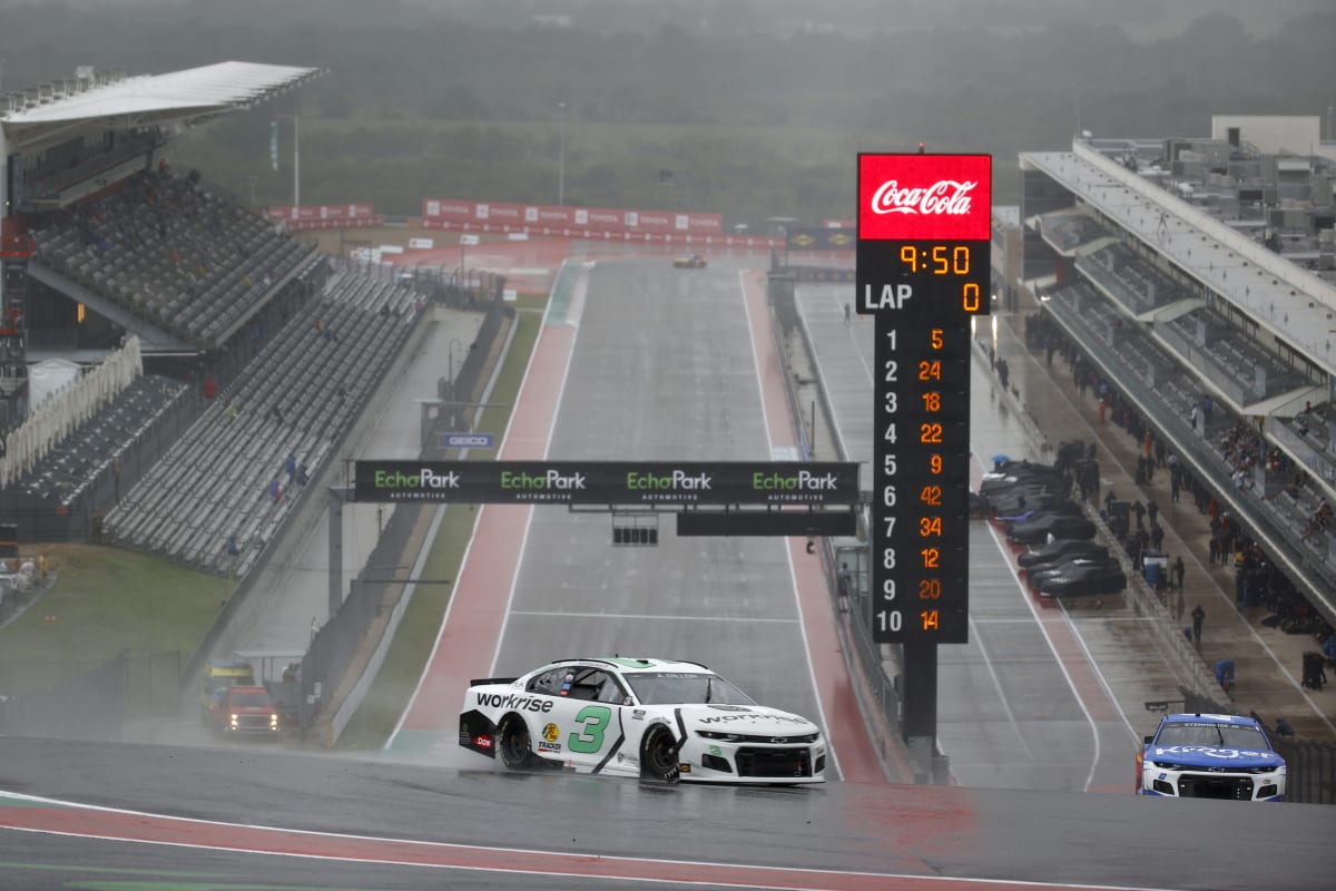 AUSTIN, TEXAS - MAY 22: Austin Dillon, driver of the #3 Workrise Chevrolet, drives during practice for the NASCAR Cup Series EchoPark Texas Grand at Circuit of The Americas on May 22, 2021 in Austin, Texas. (Photo by Jared C. Tilton/Getty Images) | Getty Images