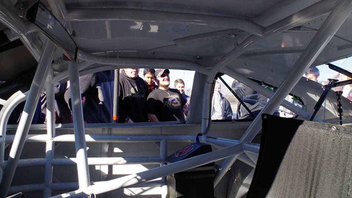 Within the partnership's program, all students, not just race fans, are recruited to engage in STEM activities.