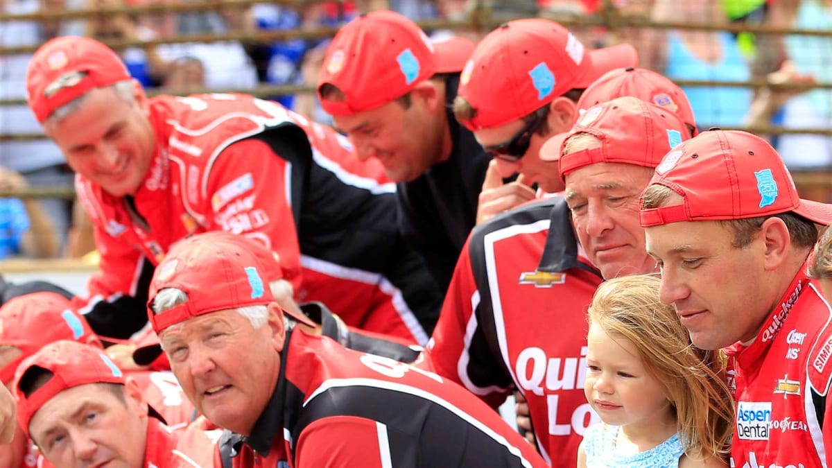 Jason Jarrett, 2013 Brickyard 400 Champion spotter for Ryan Newman: 'I remember listening to the communication between Ryan and Greg (Ryan's dad, who was doing the majority of the spotter duties that day). Hearing how happy they were to win the Brickyard working together like that was amazing. That moment took me back to what it must have been like for my grandfather as he watched and was part of my dad (Dale Jarrett) winning at Indianapolis Motor Speedway. Winning is a great feeling and as you can imagine, winning at the Brickyard made that feeling even better.