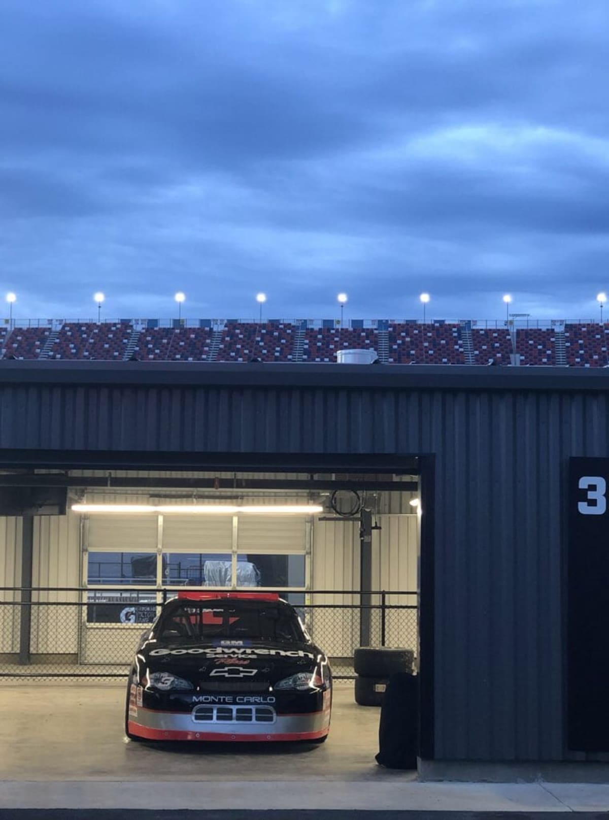 Dale Earnhardt's No. 3 GM Goodwrench Chevrolet that won the Oct. 15, 2000 race at Talladega Superspeedway returns to the track after 19 years.