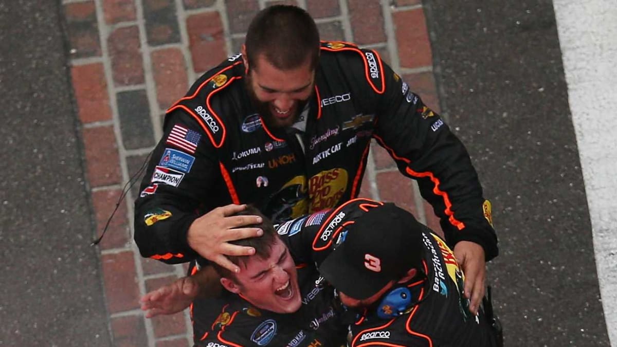 Tyler Rader, 2014 XFINTIY Series winning fuel man: 'They tasted disgusting and delicious at the same time. The oil, grease and dirt never tasted so good.'