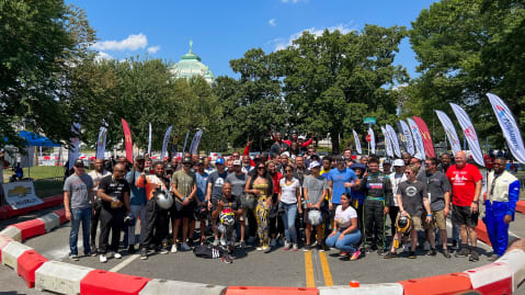 Dillon and Reddick Join Team Chevy for the Urban Youth Racing School