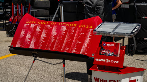 Jesse Love and the No. 2 Whelen Chevrolet to Carry Names of 226 Fallen Firefighters at Daytona
