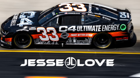 Jesse Love to Make Two Additional NASCAR Cup Series Starts in the No. 33 Chevrolet for Richard Childress Racing