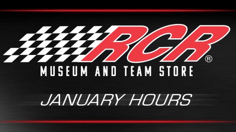 RCR Museum and Team Store January Hours