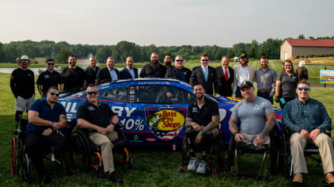 Richard Childress Racing, Bass Pro Shops and TRACKER Off Road Team Up to Recognize Veterans This Memorial Day Weekend