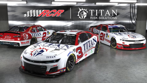 Richard Childress Racing to Continue Multi-Year, Multi-Car Partnership with Titan Risk Solutions in 2025