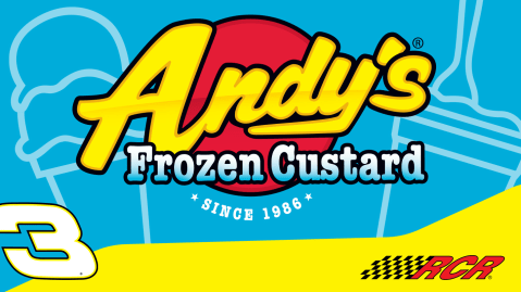 The New Motorsports Triple A-Team:  Andy’s Frozen Custard®, Austin Dillon and Anthony Alfredo