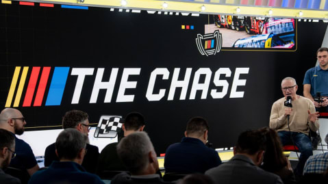 A view of The Chase announcement.