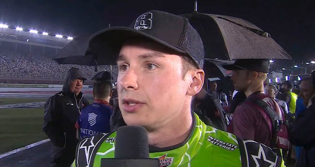 Christopher Bell reacts to runner-up finish at Charlotte