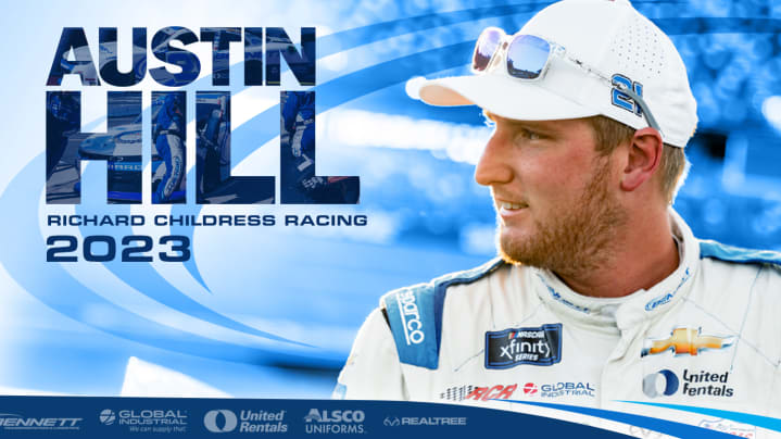 Austin Hill and Dynamic, Multi-Partner Lineup Return to Richard Childress Racing for Sophomore NASCAR Xfinity Series Campaign