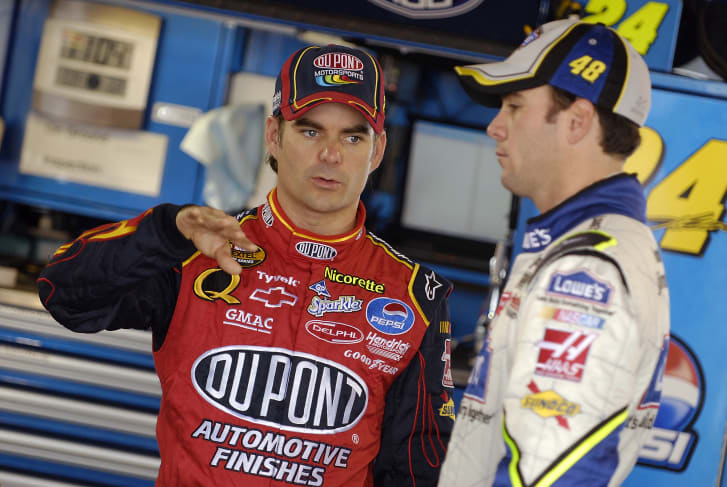 Jimmie Johnson vs. Jeff Gordon, part 1: Martinsville Speedway, 2007 ...