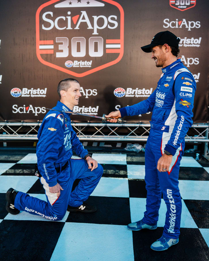 Adam Wall, Hendrick Motorsports NASCAR Xfinity Series team, surging ...