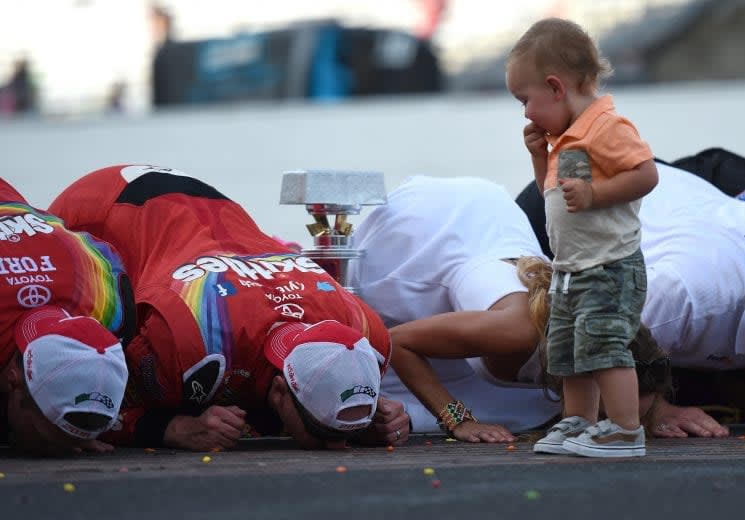 166. NASCAR Cup Series at Indianapolis Motor Speedway Date: July 24, 2016Win in NASCAR Cup Series: 38