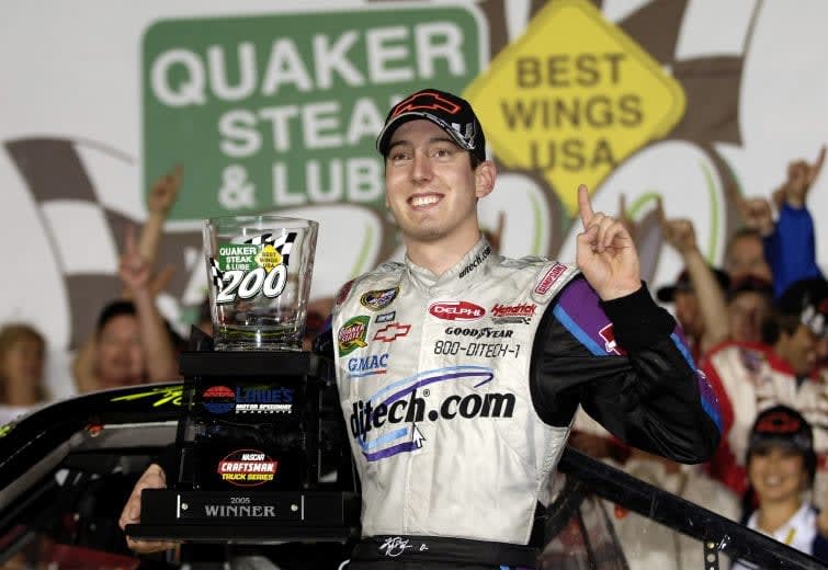 6. NASCAR Craftsman Truck Series at Charlotte Motor Speedway Date: May 20, 2005Win in Craftsman Truck Series: 1