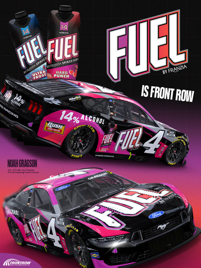 Front Row Motorsports and FUEL by Franzia Partner for National Campaign