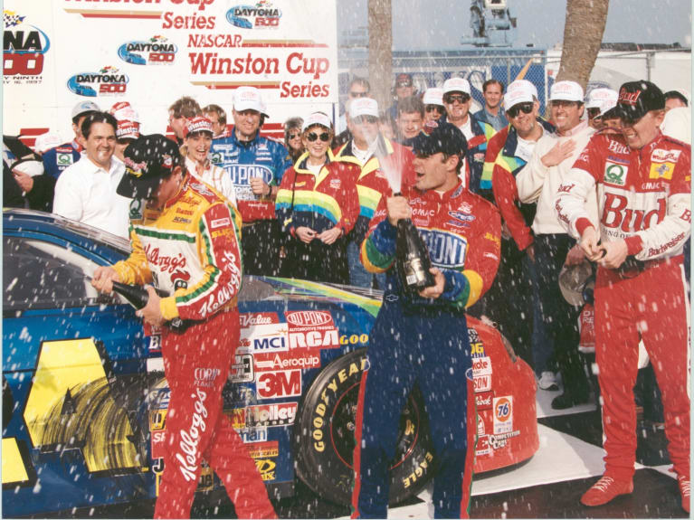 Jeff Gordon, Terry Labonte, Ricky Craven sweep 1997 DAYTONA 500 | 40 ...