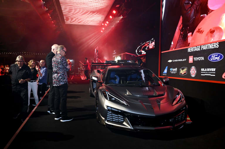 Rick Hendrick places winning bid on 1-of-1 2026 Corvette ZR1X at