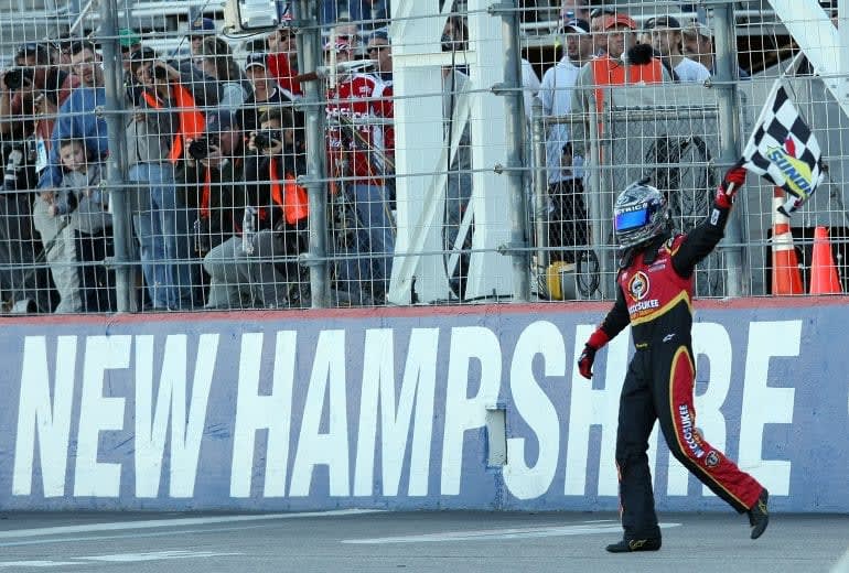 57. NASCAR Craftsman Truck Series at New Hampshire Motor Speedway Date: Sept. 19, 2009Win in Craftsman Truck Series: 14
