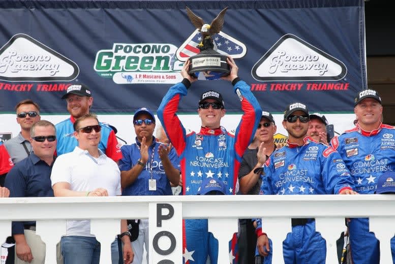 189. NASCAR Xfinity Series at Pocono Raceway Date: June 2, 2018Win in Xfinity Series: 92