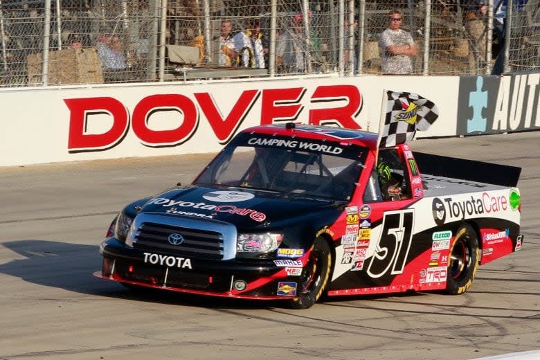 115. NASCAR Craftsman Truck Series at Dover Motor Speedway Date: May 31, 2013Win in Craftsman Truck Series: 32