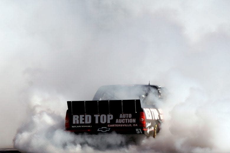 19. NASCAR Craftsman Truck Series at Charlotte Motor Speedway Date: Oct. 27, 2007Win in Craftsman Truck Series: 5