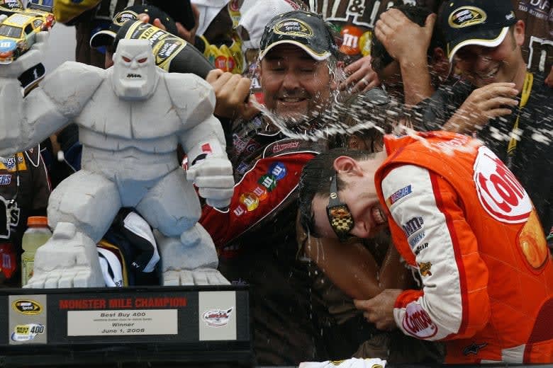 31. NASCAR Cup Series at Dover Motor Speedway Date: June 1, 2008Win in NASCAR Cup Series: 8
